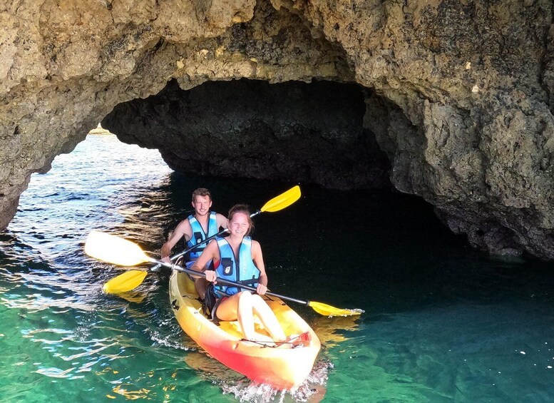 Picture 2 for Activity Albufeira: Caves and Cliffs Kayaking Tour