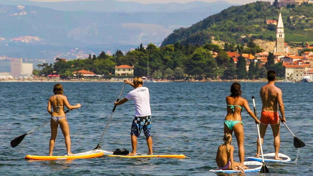 Picture 3 for Activity Stand up paddle course on the Slovenian coast