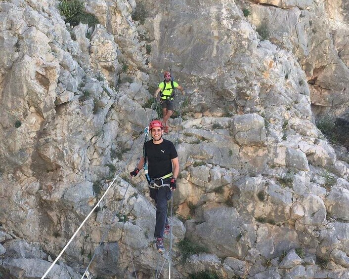 Picture 1 for Activity From El Chorro: Caminito del Rey Via Ferrata & Zip Lining