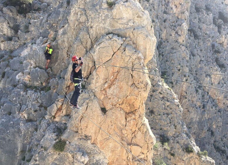 Picture 2 for Activity From El Chorro: Caminito del Rey Via Ferrata & Zip Lining