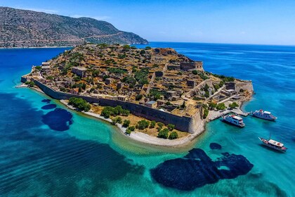 Crete: Spinalonga, Elounda, & Agios Nikolaos Boat Tour & BBQ