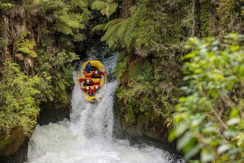 Picture 7 for Activity Rotorua: Kaituna Rafting & Mt. Tarawera Hiking Combo