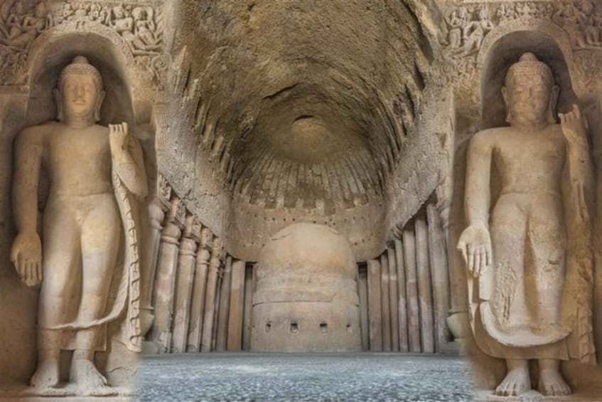Picture 1 for Activity From Mumbai: Sanjay Gandhi Park Safari & Kanheri Caves Tour