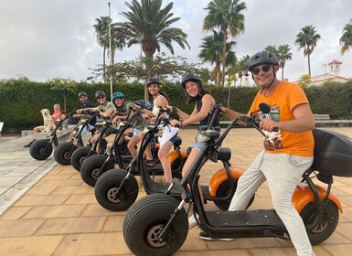 Maspalomas: recorrido en camello opcional con 2 asientos en E-Scooter Chopp...