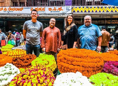 Bangalore : Visite à pied du fort, des palais et du marché