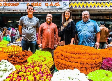 Bangalore : Visite à pied du fort, des palais et du marché