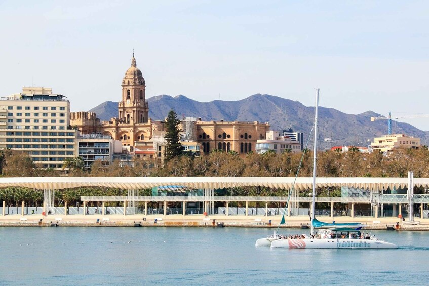 Picture 6 for Activity Malaga: Catamaran Sailing Trip with Sunset Option