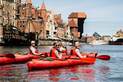 Gdańsk : excursion privée en kayak sur les îles et les canaux