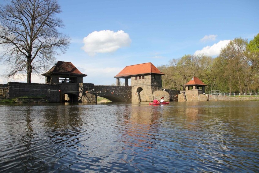 Picture 5 for Activity Leipzig: City History Canal Sightseeing Tour on a Motorboat