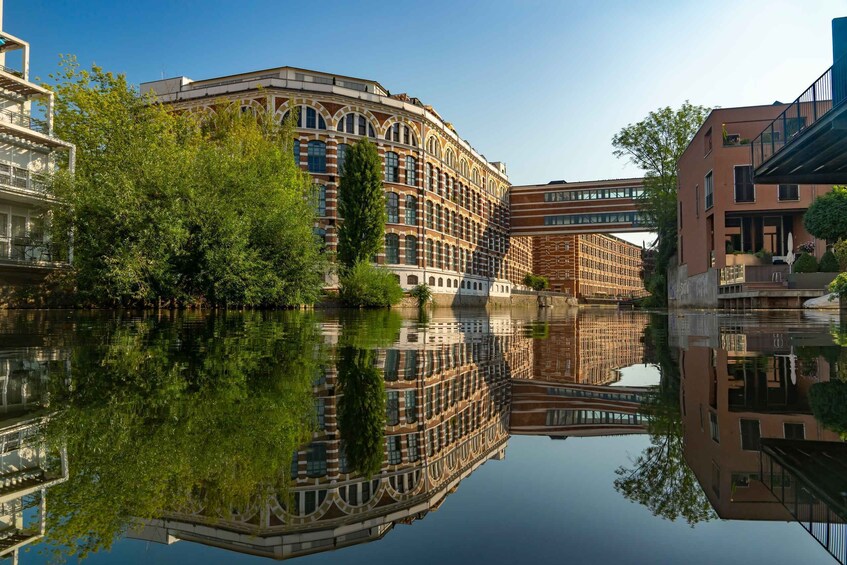 Picture 2 for Activity Leipzig: City History Canal Sightseeing Tour on a Motorboat