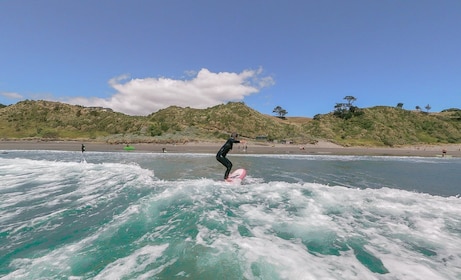 Raglan: 2 timmars surflektion