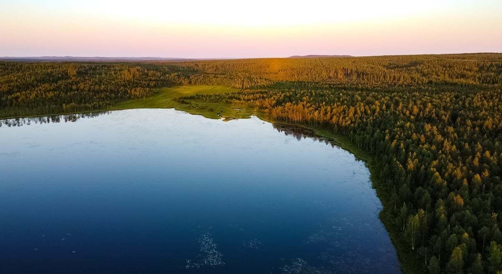Picture 4 for Activity Rovaniemi: Canoeing under the Midnight Sun