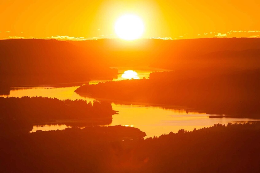 Picture 1 for Activity Rovaniemi: Canoeing under the Midnight Sun