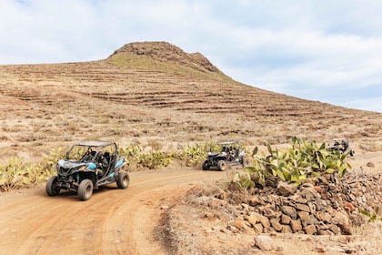 Lanzarote: Lanzarote: Opastettu Off-Road Volcano Buggy Tour with Pickup: Op...