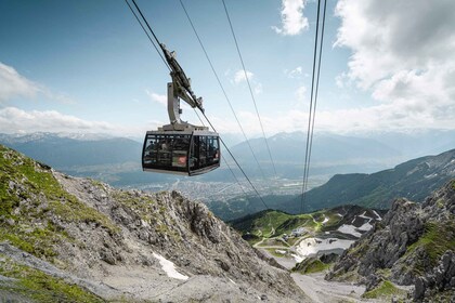 Haut d’Innsbruck : Billet de téléphérique aller-retour