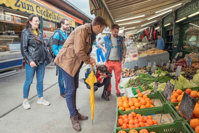 Picture 1 for Activity Vienna: Naschmarkt Guided Food Tour