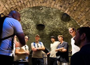 Belgrade: Underground Tour with Riverside Sparkling Wine