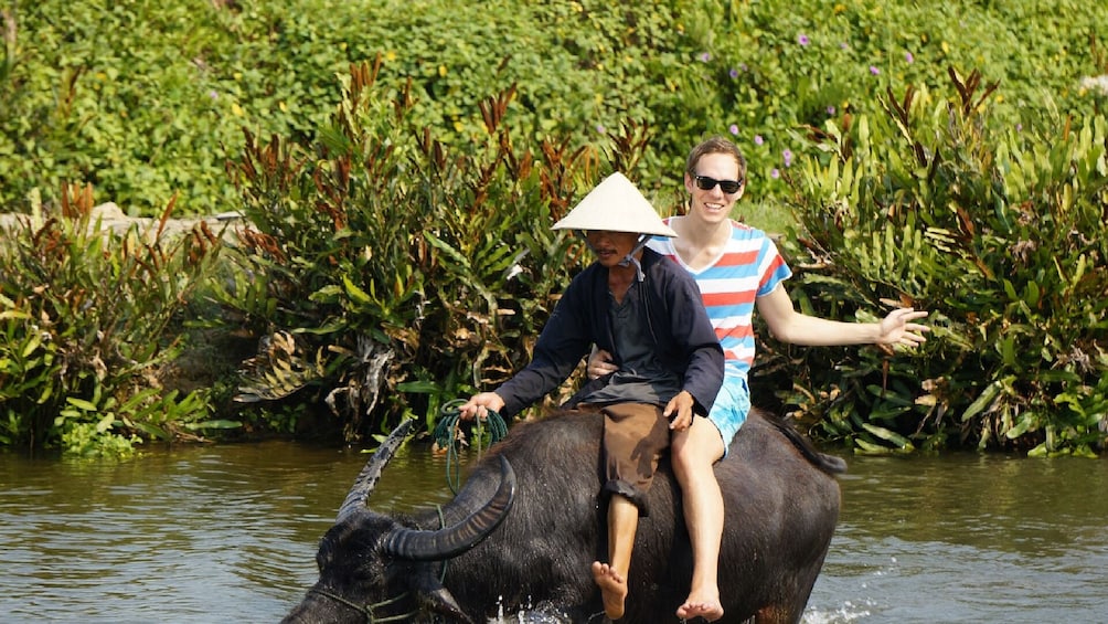 Half-day Tour: Buffalo Ride & Basket Boat from Hoi An