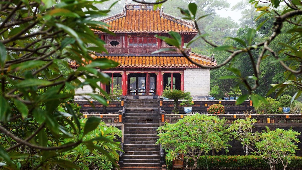 Beautiful architecture in Hue City, Vietnam 