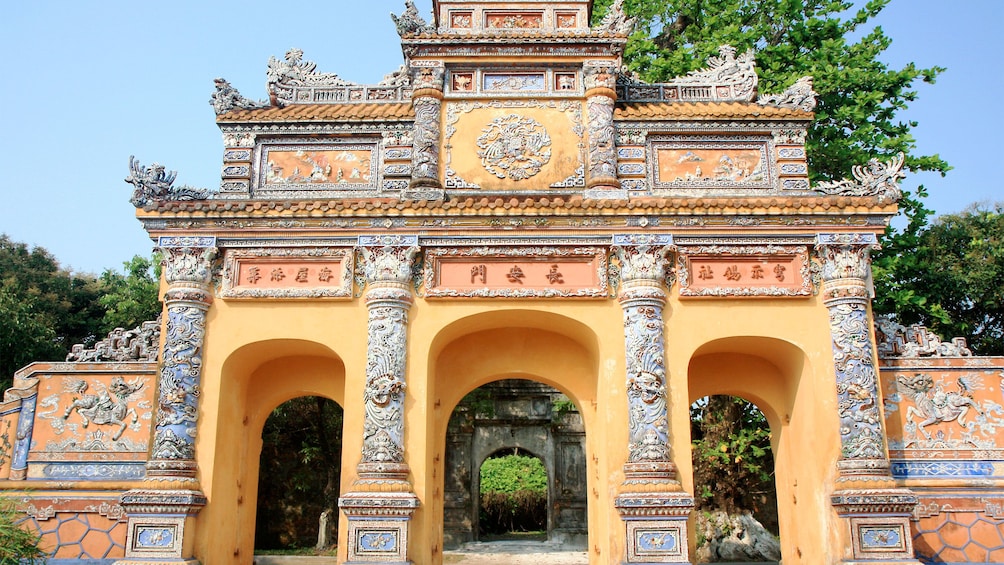 Vibrant view of Hue City in Vietnam