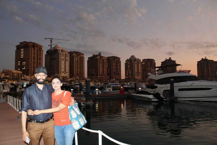 Picture 2 for Activity Doha: The Pearl Qatar Premium Food Tour & Scenic Boat Ride