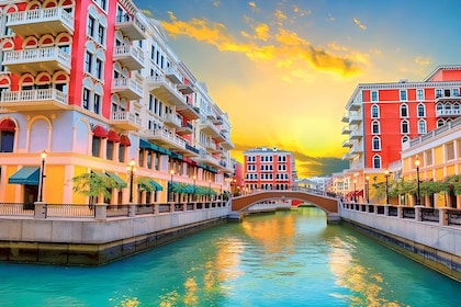 Doha: Pearl Island Food Tour & Marina Cruise med 7 smagsprøver