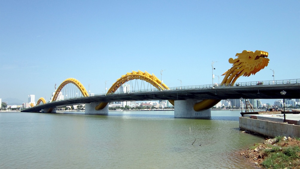 Amazing bridge in Da Nang, Vietnam 