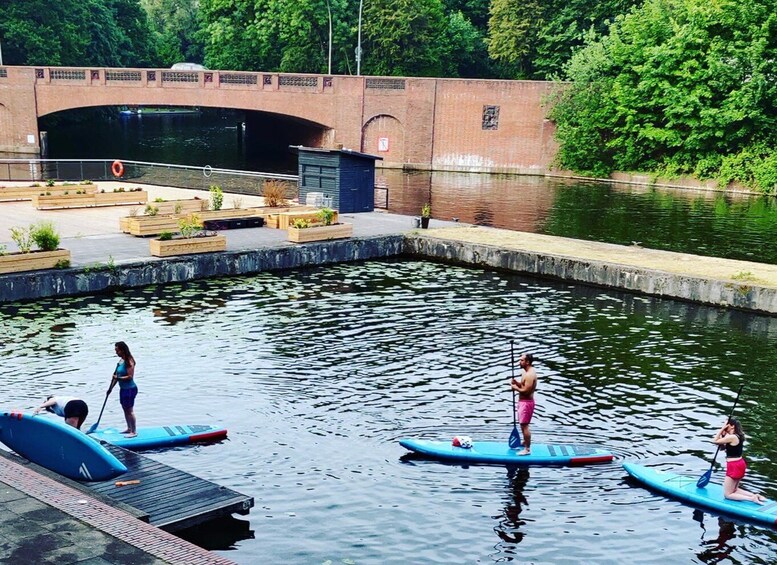 Picture 5 for Activity Hamburg: 1-Hour Stand Up Paddle Board Beginner Course