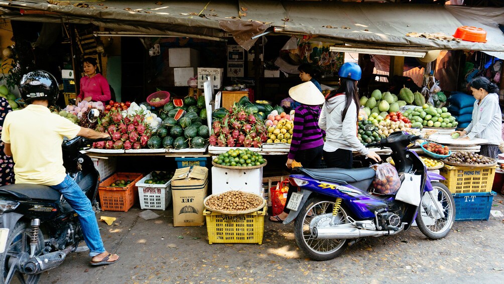 Street side market in Hoi An