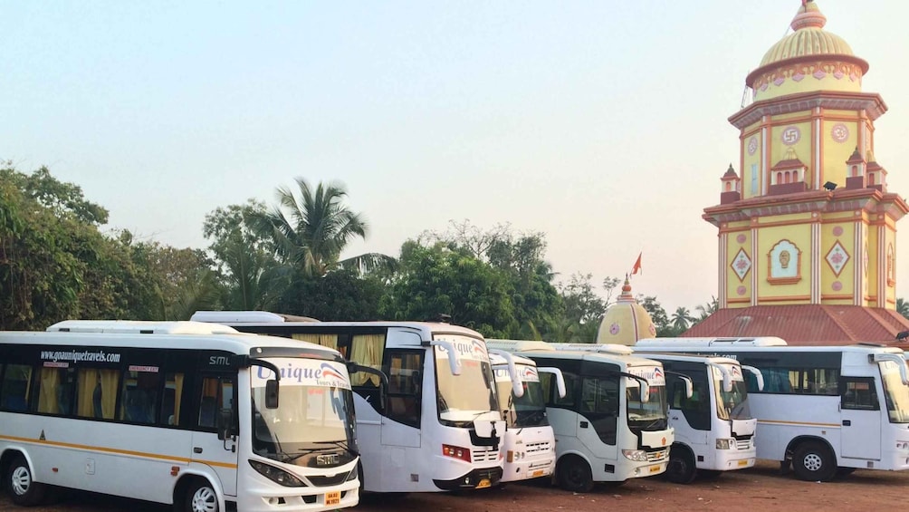 Goa: 5-Hour Coach/Taxi Guided Tour from Mormugao Harbor