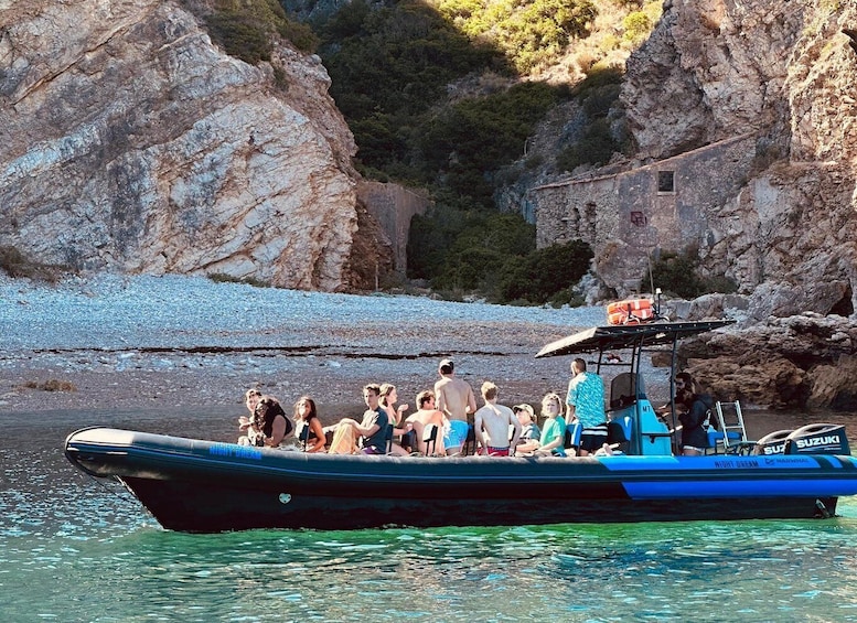 Picture 3 for Activity Sesimbra: Arrábida Beaches & Caves Boat Tour with Snorkeling