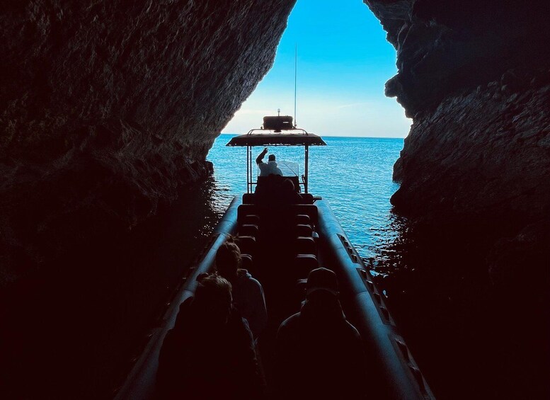 Picture 14 for Activity Sesimbra: Arrábida Beaches & Caves Boat Tour with Snorkeling