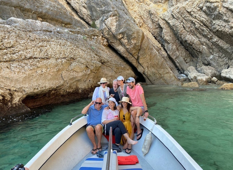 Picture 4 for Activity Sesimbra: Arrábida Beaches & Caves Boat Tour with Snorkeling