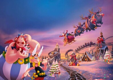Paris: Parc Astérix inngangsbillett for en hel dag