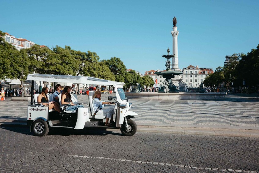 Picture 1 for Activity Lisbon: Private Food & Wine City Tour by Eco Tuk Tuk