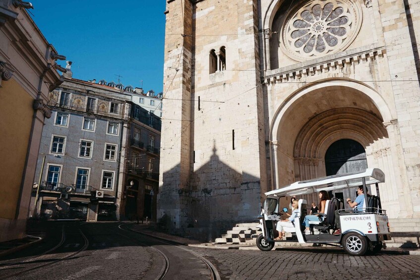 Picture 5 for Activity Lisbon: Private Food & Wine City Tour by Eco Tuk Tuk