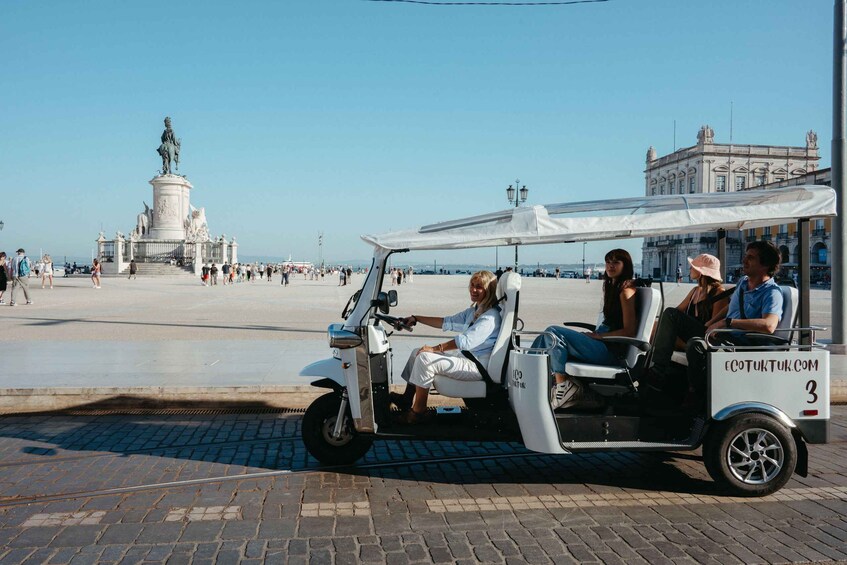 Picture 3 for Activity Lisbon: Private Food & Wine City Tour by Eco Tuk Tuk