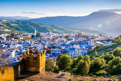 Von Tanger: Private Tour zu den Wasserfällen von Chefchaouen und Akchour