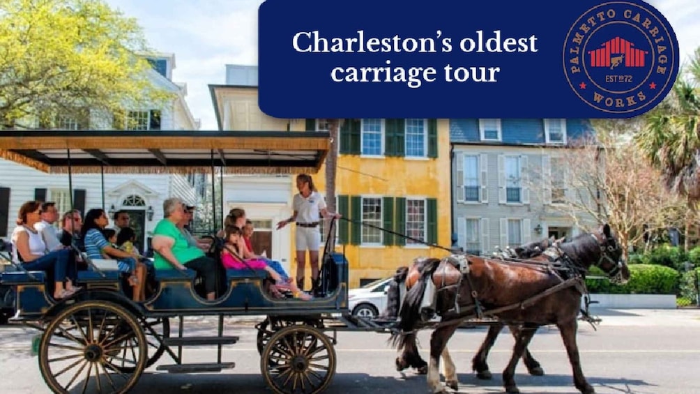 Picture 1 for Activity Charleston: Downtown Evening Carriage Tour