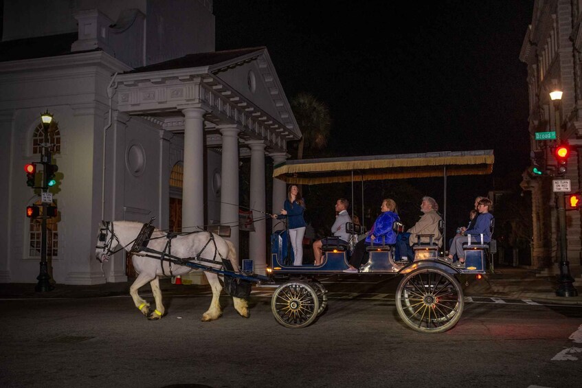 Picture 5 for Activity Charleston:Evening Haunted History Horse-Drawn Carriage Tour