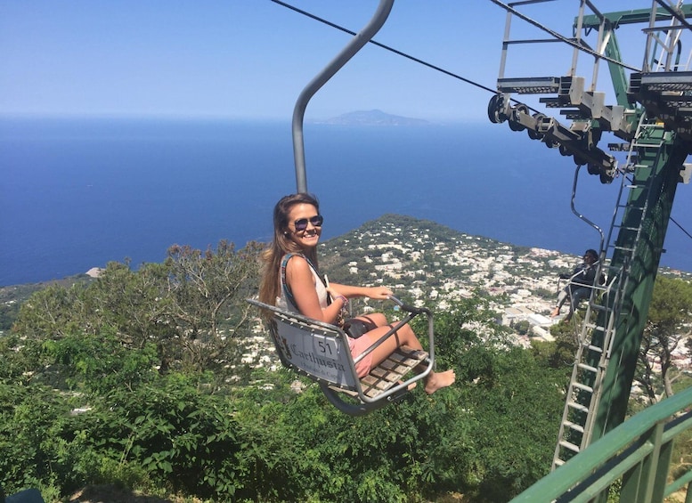 From Capri: Highlights Tour with Chairlift Experience!