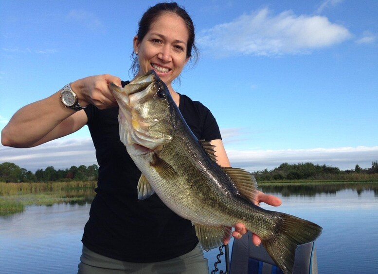 Picture 1 for Activity Clermont: Trophy Bass Fishing Experience with Expert Guide