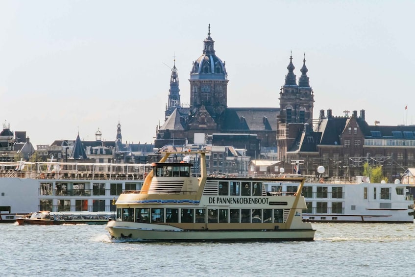 Picture 1 for Activity Amsterdam: River Cruise With All-You-Can-Eat Dutch Pancakes