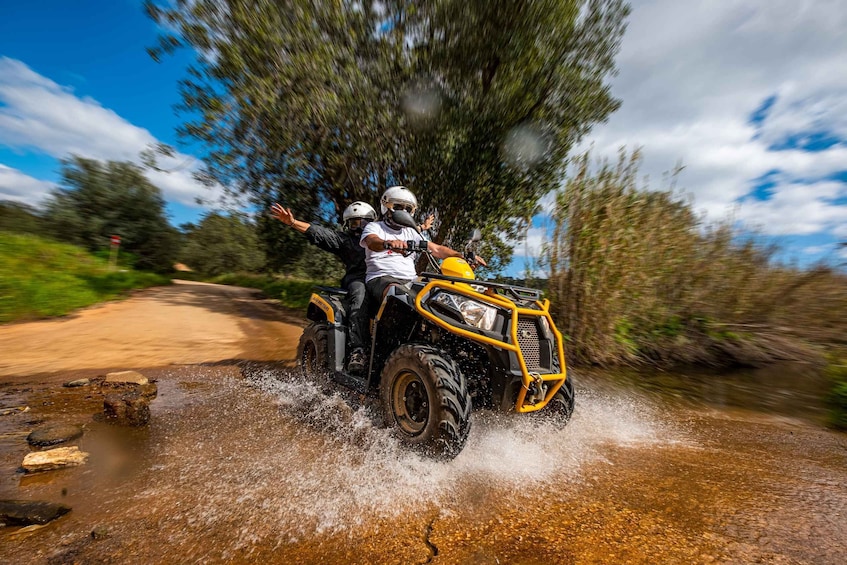 From Albufeira: Half-Day Off-Road Quad Tour