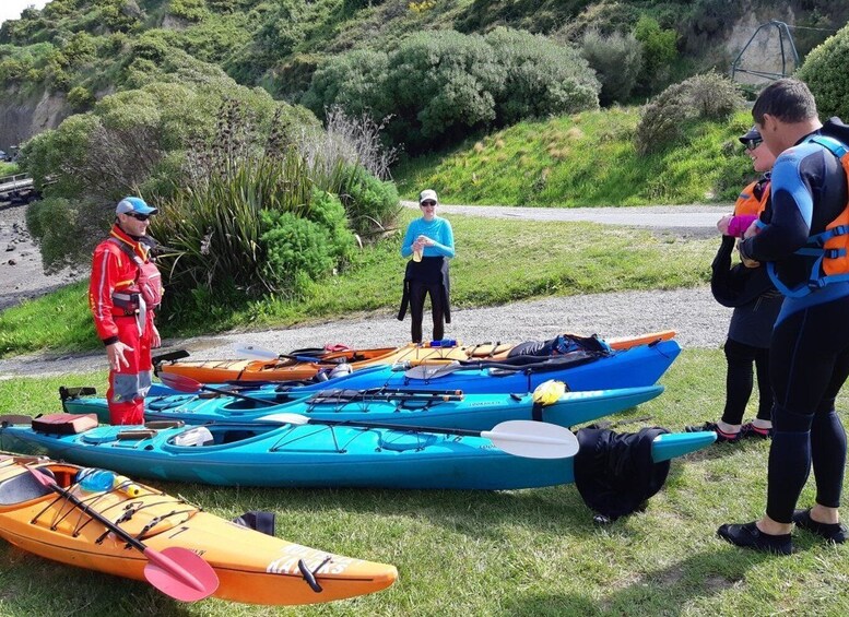 Picture 7 for Activity Christchurch: Sea Kayaking Tour of Lyttelton Harbour