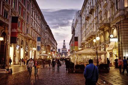 Visite à pied de 2 heures de Milan la nuit