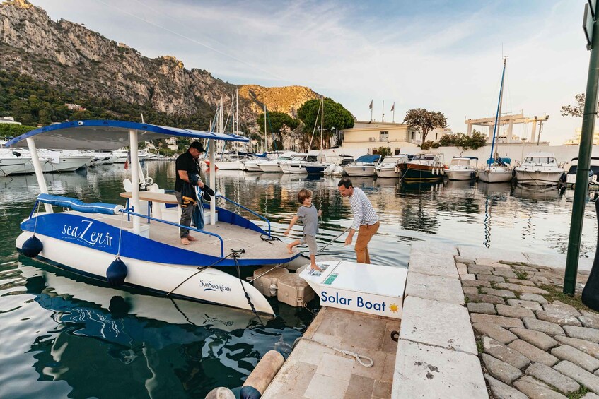 Picture 9 for Activity Nice: Private Sunset Tour on Solar Powered Boat