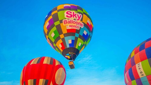 Teotihuacan: Flyvning med varmluftsballon Sky Balloons