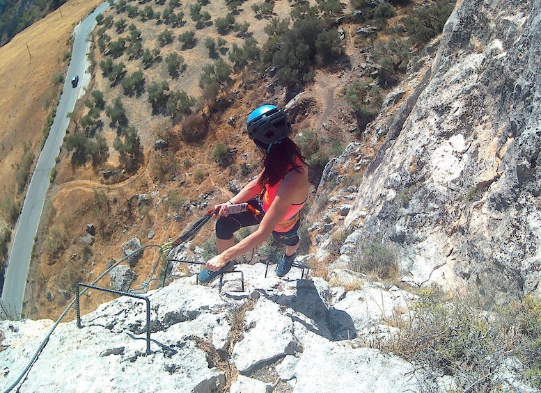 Picture 1 for Activity From Granada: 3-Hour Vía Ferrata in Moclín