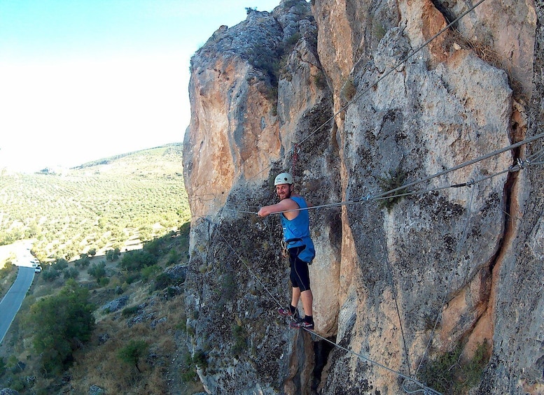 Picture 5 for Activity From Granada: 3-Hour Vía Ferrata in Moclín